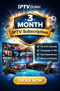 3 month IPTV subscription